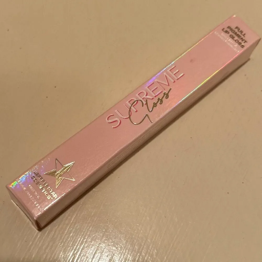 Jeffree Star Supreme Gloss Full Pigment Lip Gloss Blood Sugar Red NEW